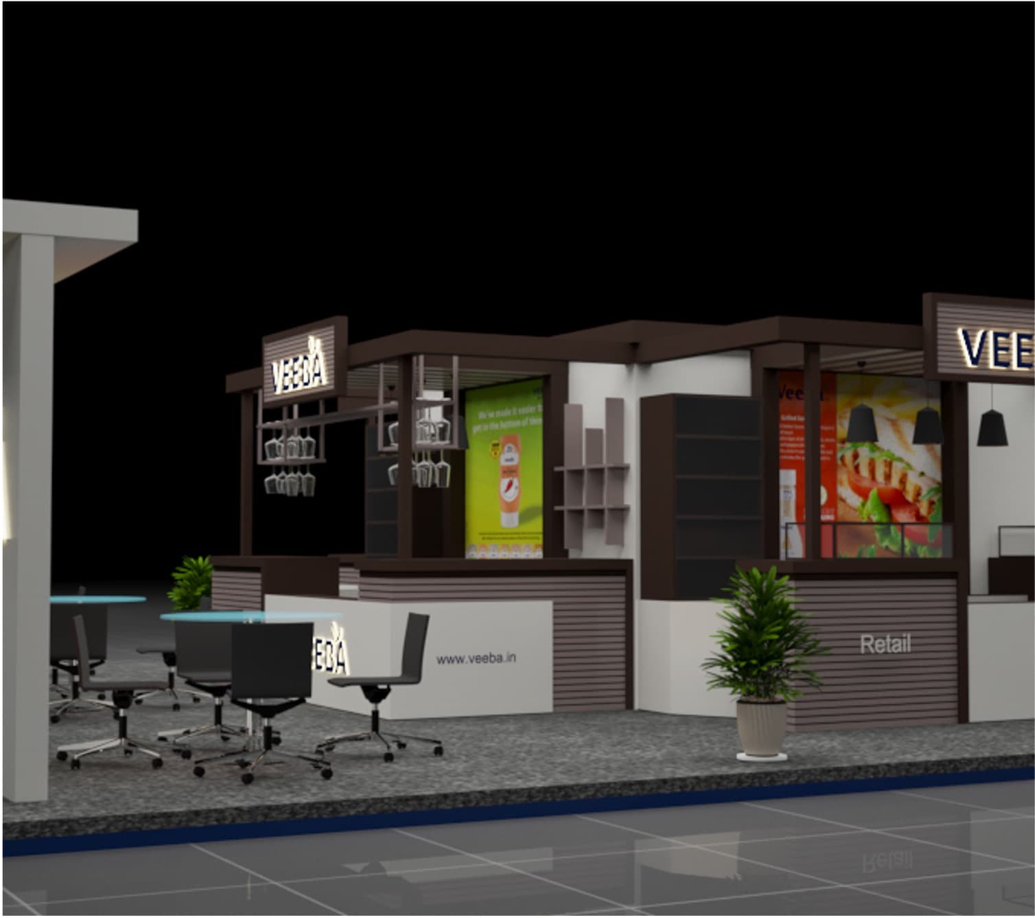 Veeba — Exhibition Stall Design 2