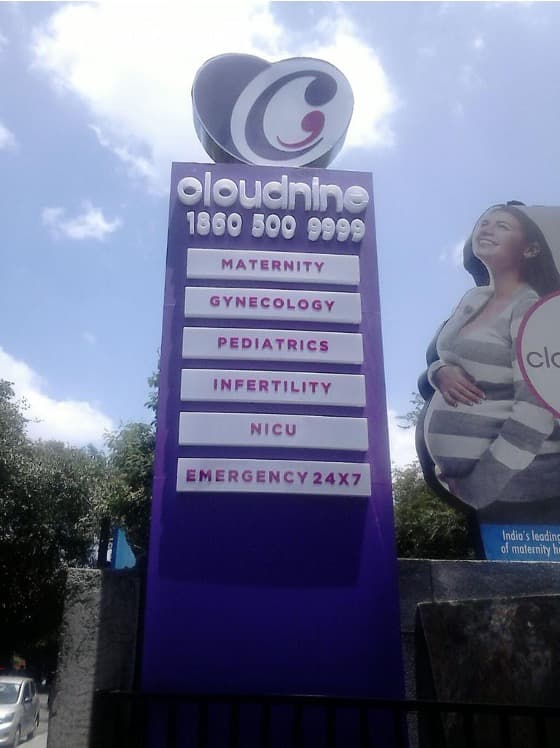 Cloudnine — Hospital Outdoor & Signage Branding 6